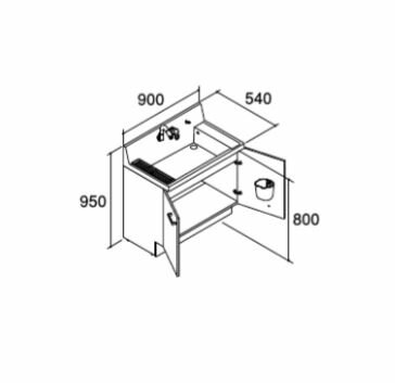 ###INAX/LIXIL ԥAR3N-905SYNۥ ̲ ⥿  󥰥С ָ900mmHJ