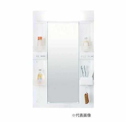 ●INAX/LIXIL ピアラ【MARE-601XS】ミラーキャビネット 1面鏡 LED照明 スタンダードLED 全高1,900mm用 収納付 くもり止めコート...