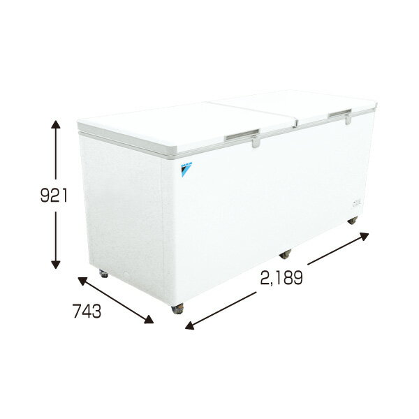 ●ダイキン【LBFG7AS】業務用冷凍ストッカー 横型 大容量タイプ 750リットルクラス 単相100V