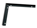 ####u.アシスト/Assist 【20-414LBL51】床金物 出隅 パスタライン アルミ製 ブラック 小頭用穴あけ加工済み 200×200mm