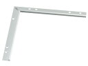 ####u.アシスト/Assist 【20-4143LS52】床金物 入隅 パスタライン アルミ製 シルバー 小頭用穴あけ加工済み 200×200mm