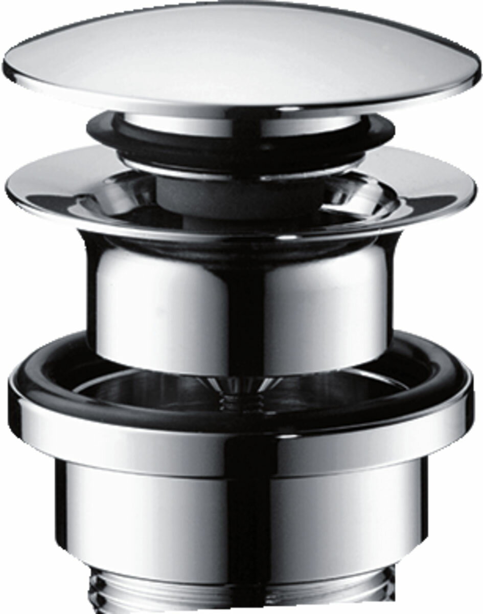 ハンスグローエ 【51300000】アクサー排水栓セット プッシュオープン式ポップアップ (ヨーロッパ製洗面..