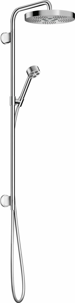 ハンスグローエ 【48790000】クロム アクサーワン シャワーパイプ 280 1ジェット (化粧部)〔EI〕