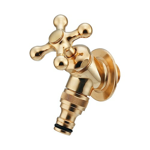 カクダイ 【701-317-13】ガーデン用水栓//アンティークゴールド〔GB〕