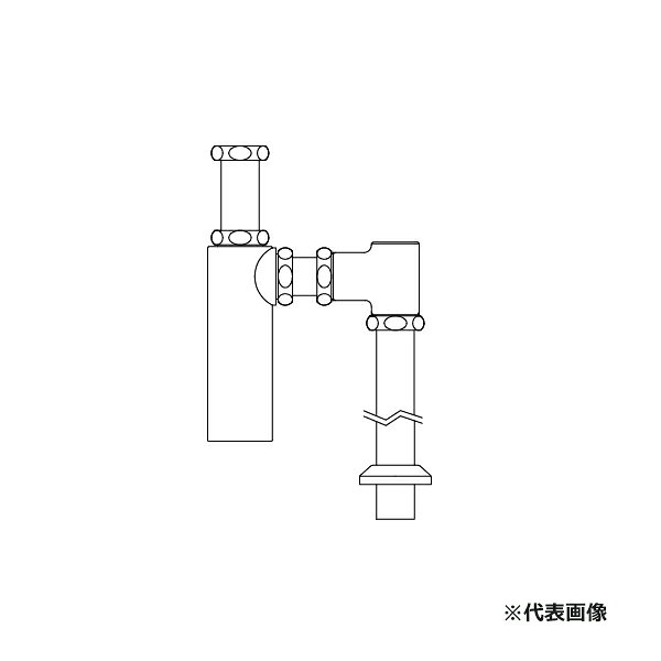 INAX/LIXIL 【LF-708SAC-1】床排水金具(Sトラップ)〔IE〕