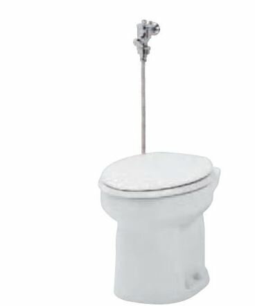 ●ネポン 簡易水洗便器【ATW-709B】ホワイト プリティーナ レギュラーサイズ 便座無 フラッシュバルブ 700シリーズ オートフラッパー方式〔GD〕...