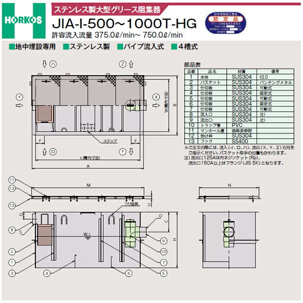 ###ホーコス 【JIA-I-800T-HG(...の紹介画像3