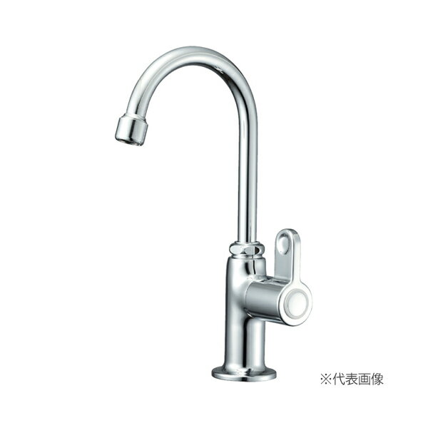 三栄水栓/SANEI 水栓金具【JA546HCK-13】寒冷地 立形自在水栓(パーティシンク用)〔FA〕