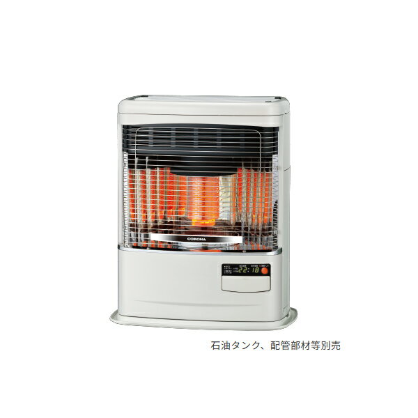 ●コロナ 暖房機器【FF-VY5525P(W)】ホワイト FF式石油暖房機(輻射型) ミニパル(Vシリーズ) 上面開放式(..