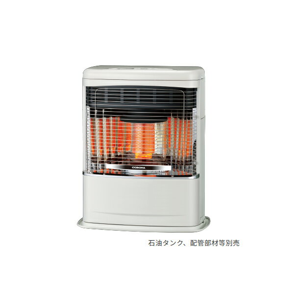 ●コロナ 暖房機器【FF-VT4225P(W)】ホワイト FF式石油暖房機(輻射型) ミニパル(Vシリーズ) トップクー..