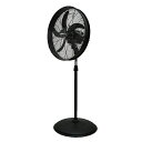 ####⇔ホノベ電機 【RD-HYS50-BK】50cm左右首振り強力風スタンドファン REED