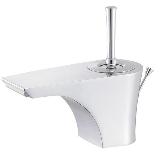 π≧三栄水栓/SANEI 水栓金具【K4780PJK-13】寒冷地 シングルワンホール洗面混合栓 ポップアップあり〔FA〕