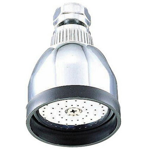 ∠三栄水栓/SANEI【S10F】丸回転シャワーヘッド〔GA〕