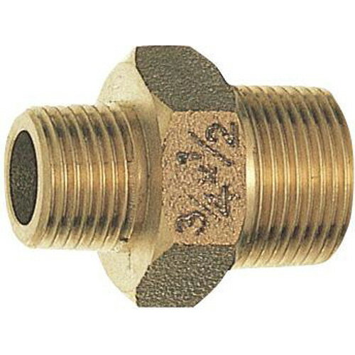 三栄水栓/SANEI【T700-1-25X13】砲金異径六角ニップル〔FA〕