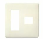 パナソニック 配線器具【WN6774W】簡易耐火用モダンプレート4コ用 (3コ＋1コ用) (ミルキーホワイト)