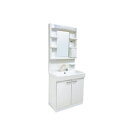 ###イースタン工業 セット品番【LU751RSNNO+QAA001+NL-751SC】洗面化粧台 陶器ボウル(シャワー水栓のみ対応) 間口75cm〔GD〕