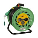 ∀日動工業 【FW-E33】電工ドラム 防雨防塵型 100V 30m アース付 (4937305013625)