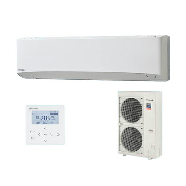 ●βパナソニック 業務用エアコン【PA-P112K7GB】壁掛形 XEPHY Premium(ハイグレード) シングル エコナビ(ワイヤード) 三相200V P112形 4.0馬力相当