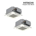 ####β日立 業務用エアコン【RCIC-GP112RHNP3】てんかせJr. 同時ツイン 寒冷地向け 寒さ知らず 三相200V 4.0馬力相当 (旧品番 RC...