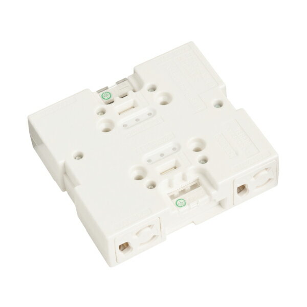 ЯTERADA/寺田電機製作所 【XYZ80004W】ホワイト ブロックコンセント 4分岐 防塵シャッター付