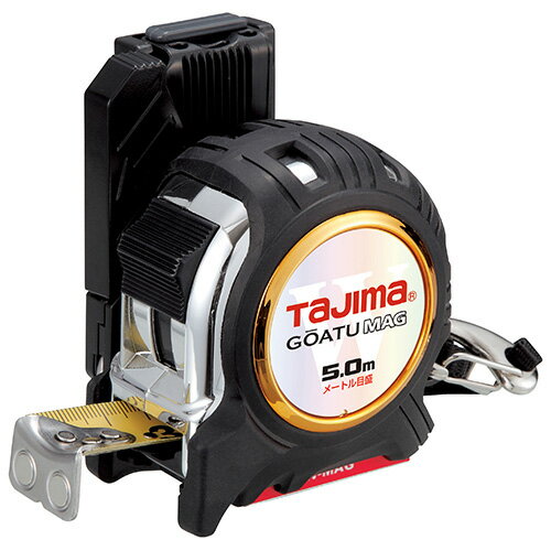 ∀タジマ/TAJIMA 【GASFGLWM2550L】剛厚G 25mm幅 5.0m 左セフダブルマグ (4975364125934)