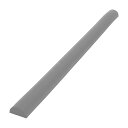 ####Ξカーボーイ 【AC-147】ライトグレー 安心クッション 半円型 90cm