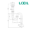 ▽《在庫あり》◆15時迄出荷OK！INAX/LIXIL 排水金具（呼び径25mm）【LF-30SAL】床排水Sトラップ
