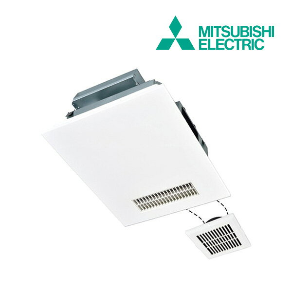 《在庫あり》◆15時迄出荷OK！三菱 換気扇【V-142BZLT6】バス乾燥・暖房・換気システム 24時間換気機能付 2部屋換気用 コントロールスイッチ別売 (旧品番 V-142BZLT5)