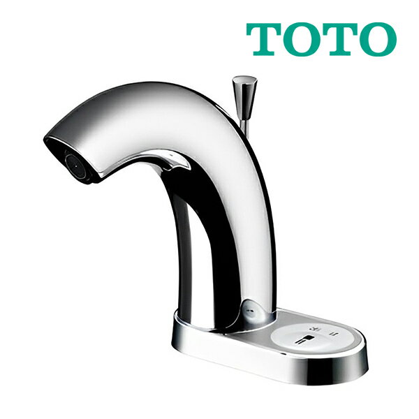 《在庫あり》◆15時迄出荷OK！TOTO 洗面所用水栓金具【TENA47A】アクアオート(自動水栓) Aタイプ(スイッチ付き) AC100Vタイプ 単水栓 ワンプッシュ式