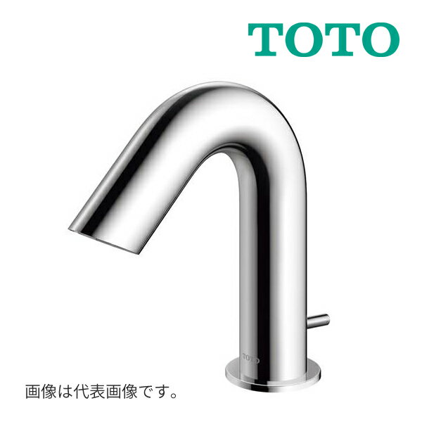 《在庫あり》◆15時迄出荷OK！TOTO 水栓金具【TLE28SA1A】(TLE01505J+TLE28005J) アクアオート 台付自動水栓 Aタイプ AC100Vタイプ ワンプッシュ式 単水栓 (旧品番 TENA41A)