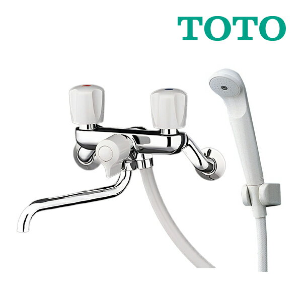 ☆☆TMS25C《在庫あり》◆15時迄出荷OK!TOTO 2ハンドルシャワー金具【TMS25C】壁付きタイプスプレー(節水)