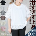 <23:59迄52%OFFで1718円!2点~>即納 tシャツ 半袖 刺繍 袖 袖レース カットソー ブラウス トップス レース uネック クールネック ブラウス 半袖 5分袖 レディース ゆったり 抜け感 シースルー 無地 夏 夏服 カジュアル きれいめ 上品 伸縮性 30代 40代 M L 服