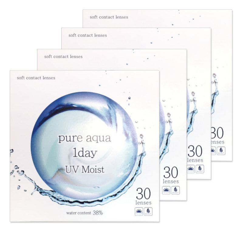 4Ȣå ԥ奢ǡ UV Moist 38 1Ȣ30 1ȤΤ 󥿥ȥ UVù ⥤ ꥢ󥿥ȥ ꥢ ⥤㡼 糰к 1day ǡ Pureaqua 1day ԥ奢