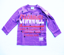 【SALE】CHANNEL【チャンネル】CHANNELロゴ長袖TシャツロンT 【パープル】 441180cm−130cm【キッズ 子供服 ナチュラル かわいい アウトレット お出かけ ギフト プレゼント】(4)
