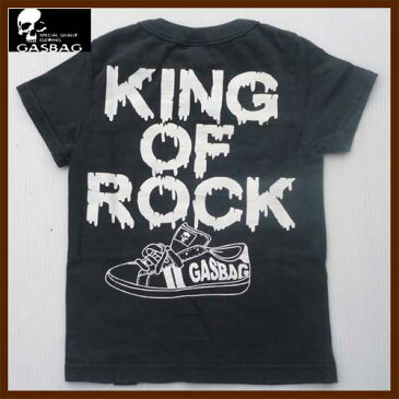 【SALE】40%OFFGASBAG【ガスバッグ】GASBAG半袖Tシャツ【ブラック】100cm−160cm　35−045【キッズ ジュニア アウトドア 子供服 お揃い　ナチュラル アウトレット ギフト プレゼント】【8000円以上送料無料】