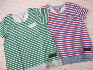 【SALE】60％OFFCUBESUGAR【キューブシュガー】プリントボーダークルー半袖Tシャツ13024151　【レディース アウトレット アウトドア 長袖 無地 セレブファッション ナチュラル 大人コーディネイト】【8000円以上送料無料】