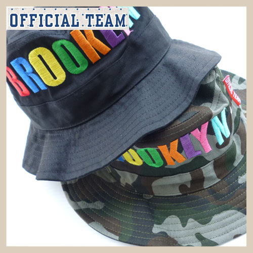 ��SALE��50��OFFOFFICIAL TEAM�ڥ��ե������������ot-15ss-3003�ڥ֥�å� ����ե��BROOKLYN Hat�ˡ��ɥ����ڥ٥ӡ����Ҷ��������å� ��·�� ��