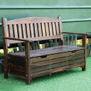 『ポイント3倍!新品限定!』ガーデンチェア ガーデンベンチ 屋外 ベンチ ベランダ ベンチ ベンチ 収納 屋外 木製屋外収納ベンチ 大型デッキボックス、背もたれ...