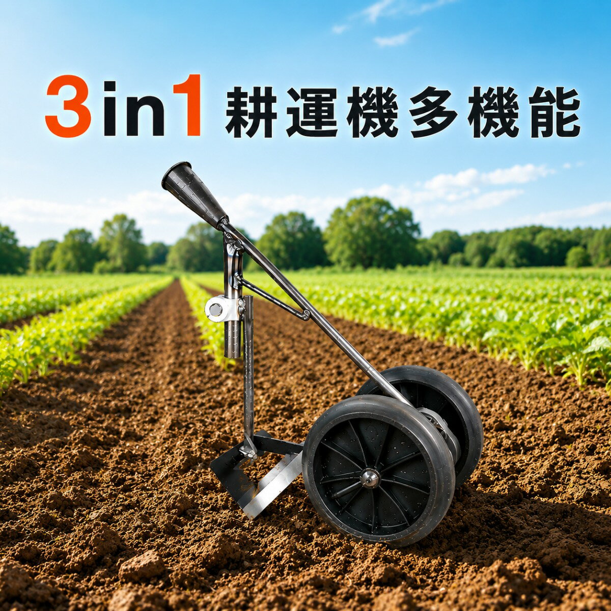 楽天市場】手押し 耕運機の通販