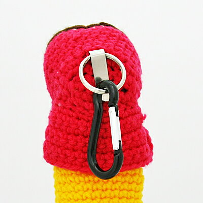 リール付きキーケース【ラッキーズ_015/Red】