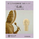 こころの仏像彫刻 基礎シリーズ5 仏頭 DVD+材料2本+道具セット