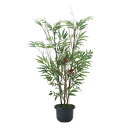 《竹・バンブー》《アートグリーン》《人工観葉植物》光触媒 光の楽園 黒竹&南天1.0(幹:天然黒竹)
