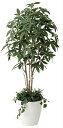 《アートグリーン》《人工観葉植物》光触媒 光の楽園 パキラ1.8植栽付