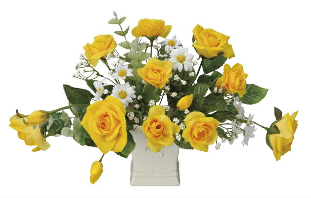 《アートフラワー》《人工観葉植物》光触媒 光の楽園 ミルフィ－ロ－ズ