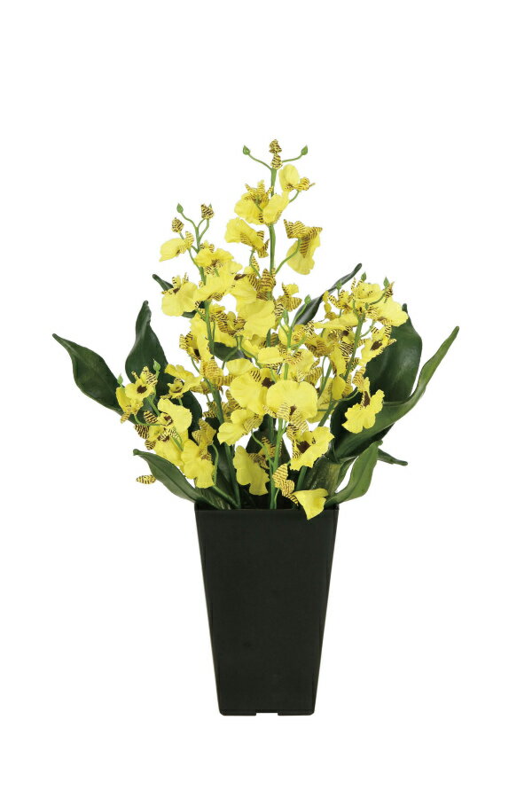 《アートフラワー》《造花》光触媒 光の楽園 オンシジューム