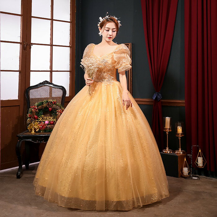 カラードレス ロングドレス 半袖 演奏会用ドレス 演奏会 ピアノ 発表会 パーティードレス 二次会 結婚式 花嫁 大きいサイズ ドレス 大人 ステージ衣装 ワンピース 舞台衣装 コンサート花嫁 披露宴 女性