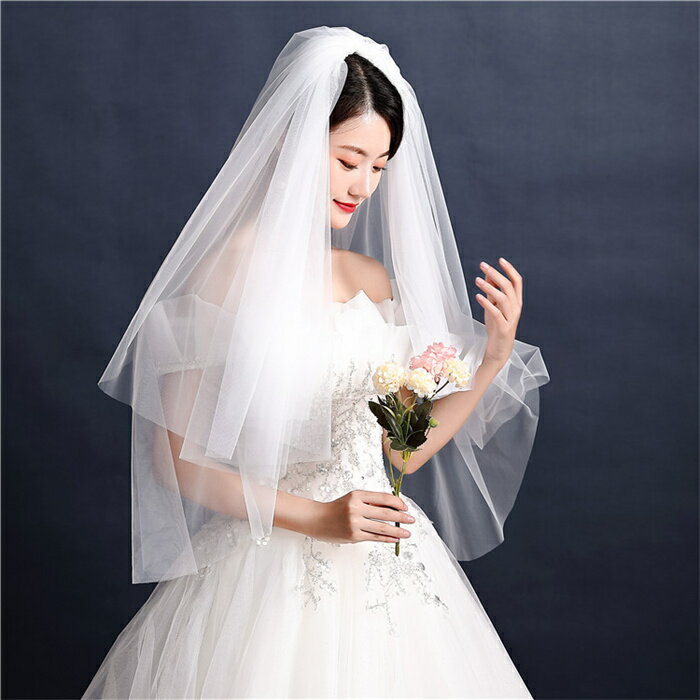 ウェディング ベール ロング ウェディングベール ロング ベールロング 結婚式 挙式 二次会 パーティー ウェディングドレス ウェディング小物 チュール ブライダル 豪華 白 オフホワイト レース コーム付き