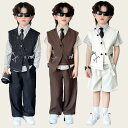スーツ 男の子 おしゃれ 夏 半袖 ベビーフォーマル 男の子 90 キッズフォーマル 男の子 長袖 スーツ 1歳 子供服 誕生日 服 1歳 入学式 結婚式 入園...