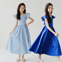 キッズ ワンピース 夏 ノースリーブ 子供服 女の子 ワンピース 可愛い 大きいサイズ 韓国子供服 おしゃれ 小学生 中学生 高校生 きれいめ 通学 通園 幼稚園 中学校 小学校 120cm 130cm 140cm 150cm 160cm 170cm 2色