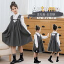 子供服 女の子 お受験 ワンピース 重ね着 キッズ ワンピース 長袖 フェイクレイヤード カジュアル ナチュラル 結婚式 パーティー 韓国子供服 おしゃれ 小学生 中学生 高校生 きれいめ 通園 通学 幼稚園 120cm 130cm 140cm 150cm 160cm 170cm